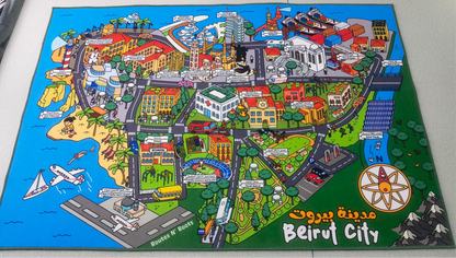 Beirut Educational Playmat