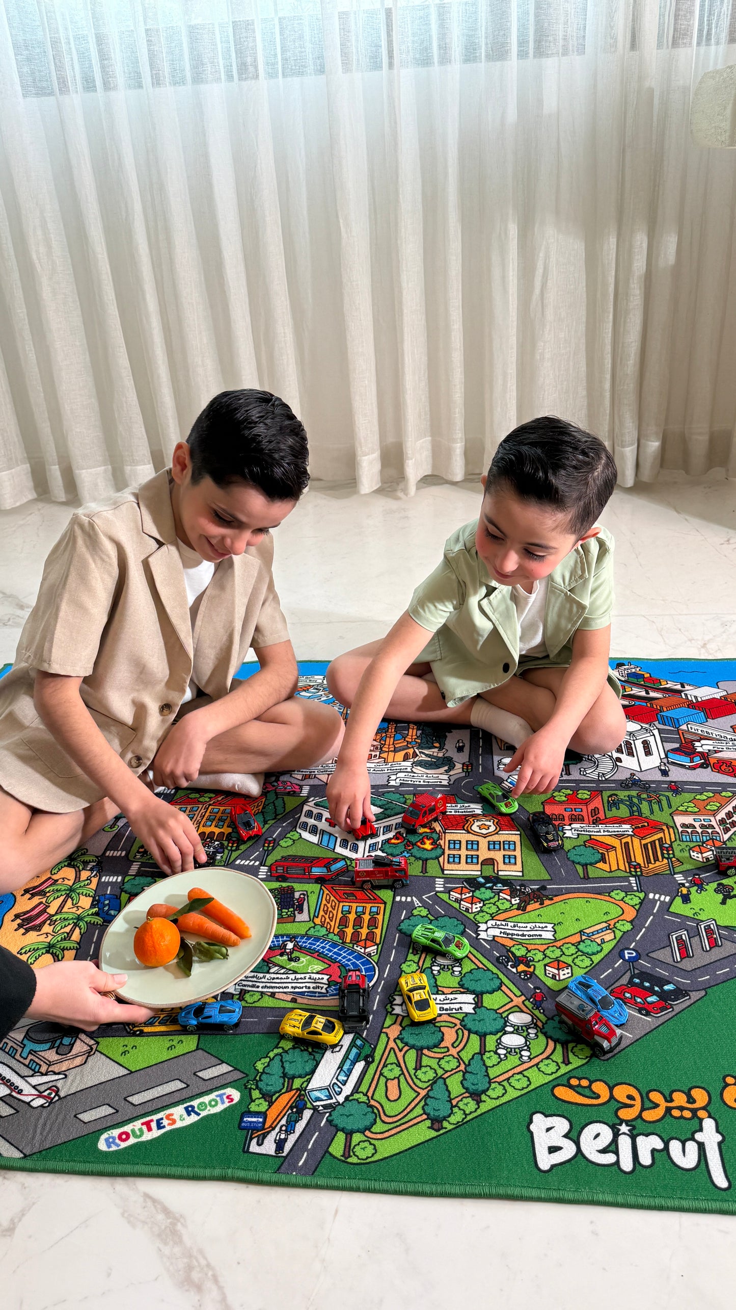 Beirut Educational Playmat