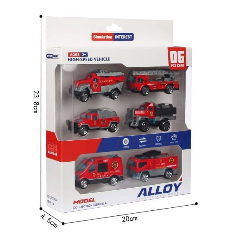 City Emergency Trucks Set