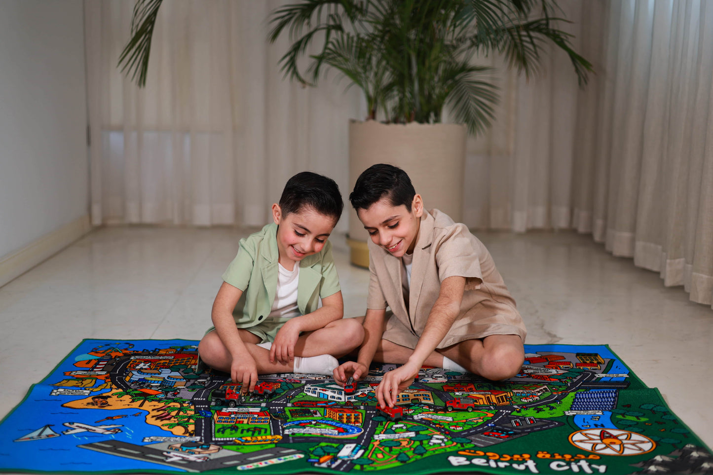 Beirut Educational Playmat