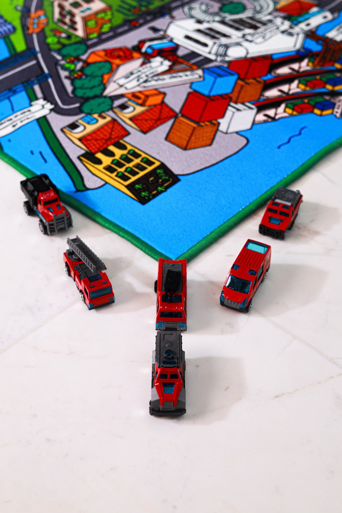 City Emergency Trucks Set